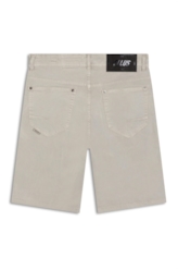 Bermuda Color Twill Power Rock Cinza Claro