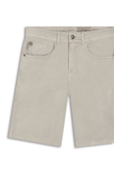 Bermuda Color Twill Power Rock Cinza Claro