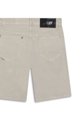 Bermuda Color Twill Power Rock Cinza Claro