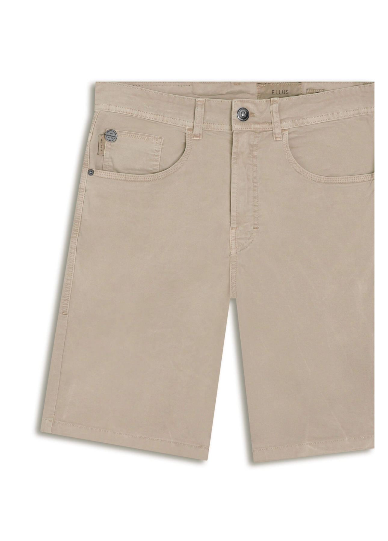 Bermuda Color Twill Power Rock Husk
