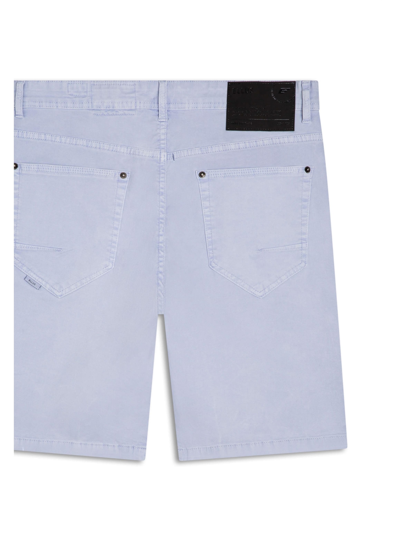 Bermuda Color Twill Power Rock Marble Wash Azul Claro