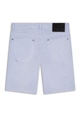 Bermuda Color Twill Power Rock Marble Wash Azul Claro