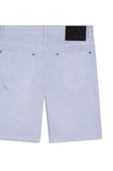 Bermuda Color Twill Power Rock Marble Wash Azul Claro