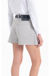 Bermuda Color Twill Power Shorts Saia Transpas Silver