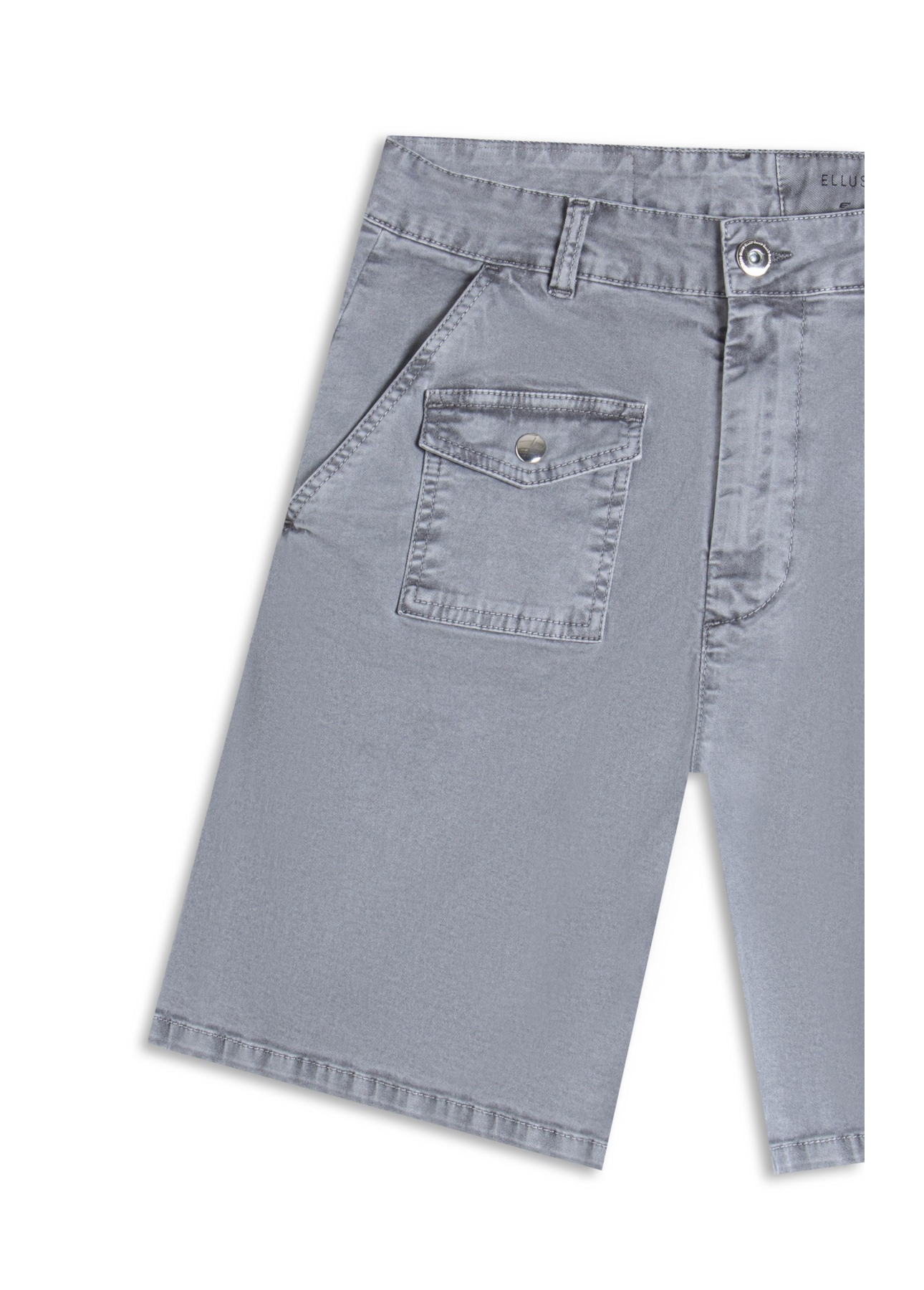Bermuda Color Twill Power Skate Cargo Verde Oliva