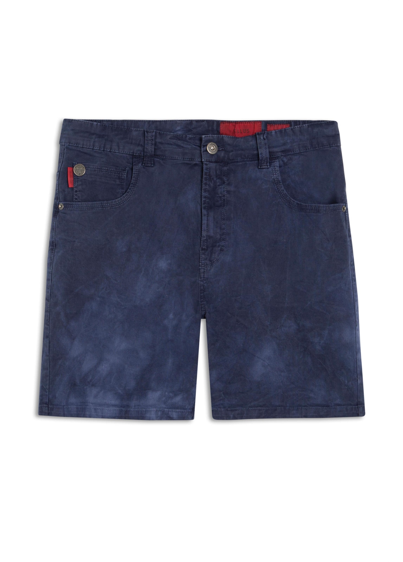Bermuda Color Twill Power Tie Dye Dark Navy