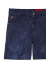 Bermuda Color Twill Power Tie Dye Dark Navy