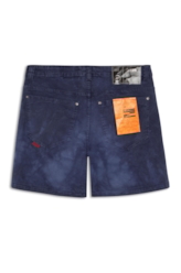 Bermuda Color Twill Power Tie Dye Dark Navy