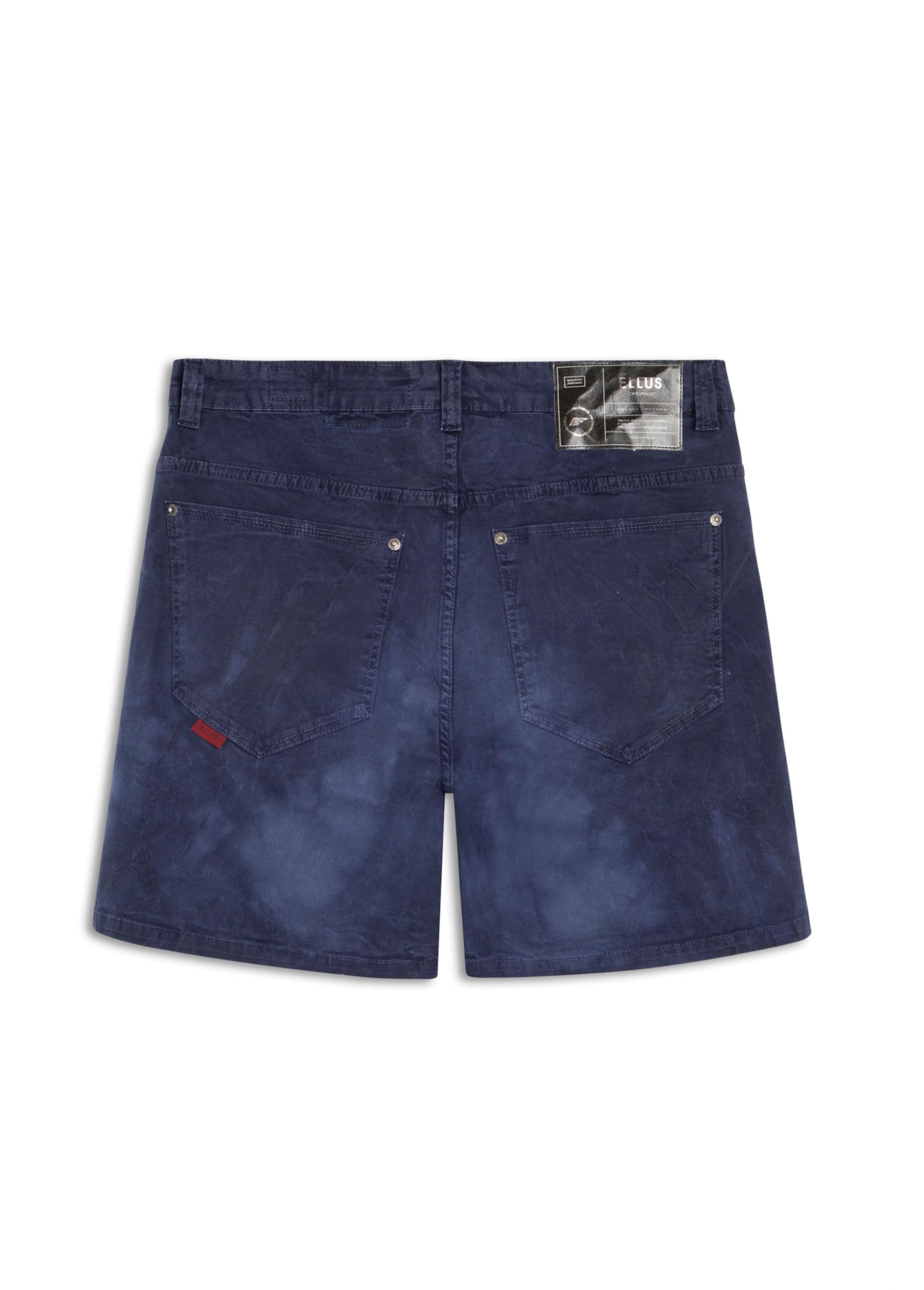 Bermuda Color Twill Power Tie Dye Dark Navy