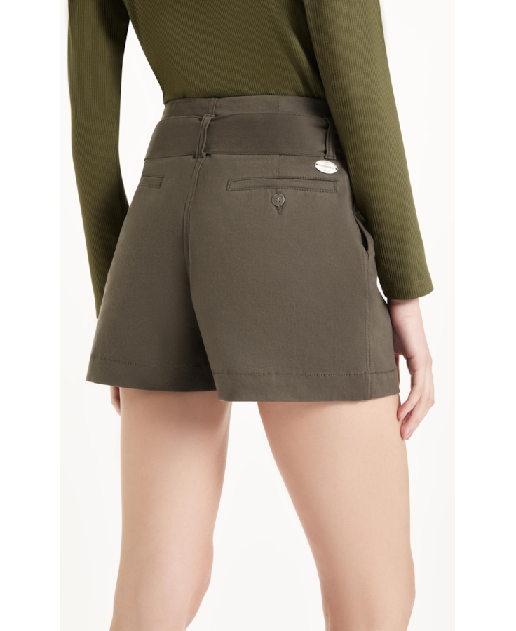 Bermuda Color Twill Power Verde Escuro