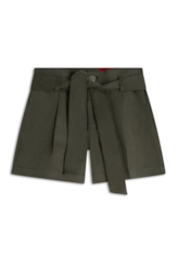 Bermuda Color Twill Power Verde Escuro