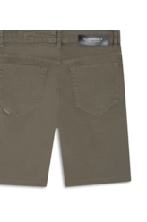 Bermuda Color Twill Power Verde Oliva