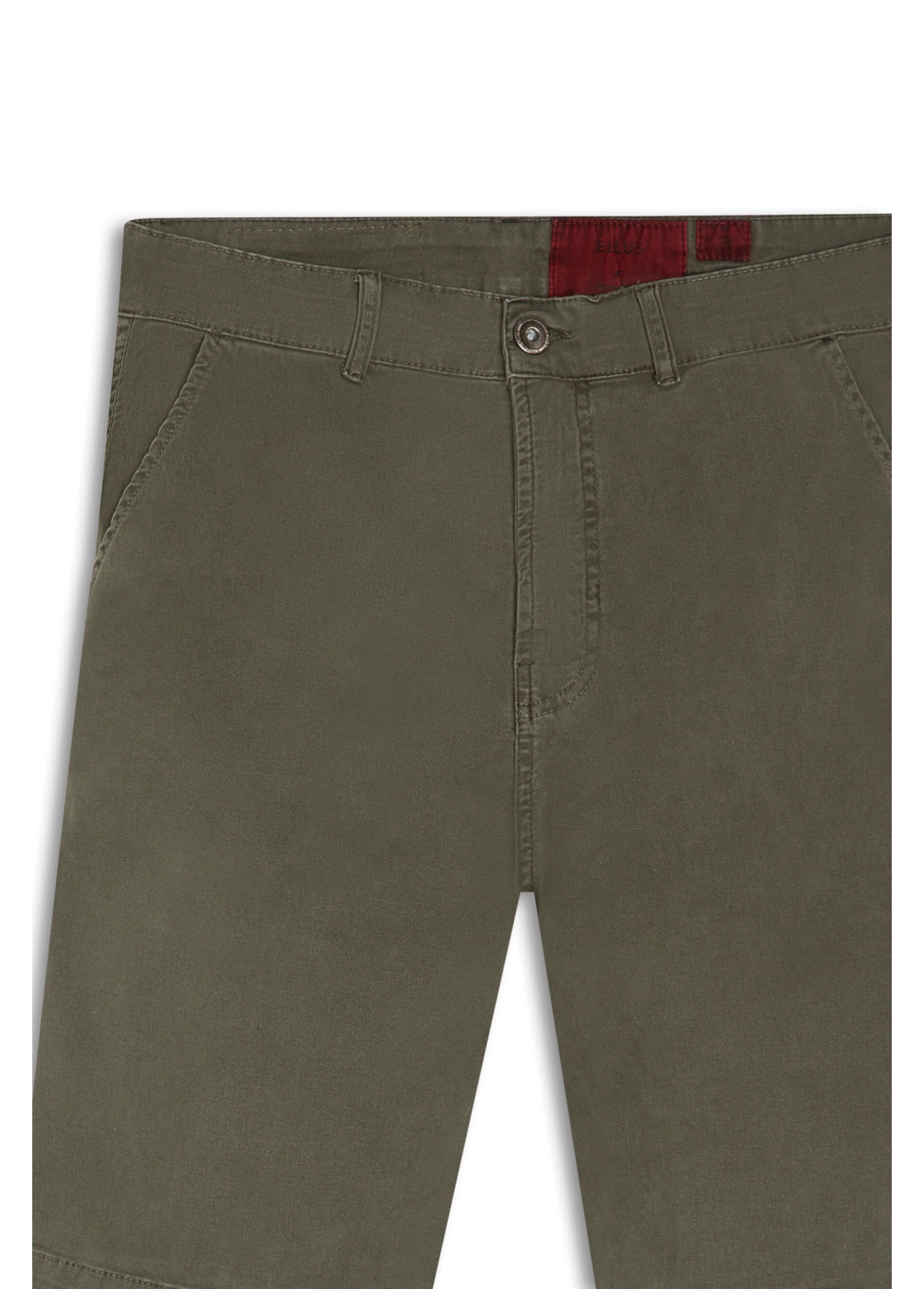 Bermuda Color Twill Power Verde Oliva