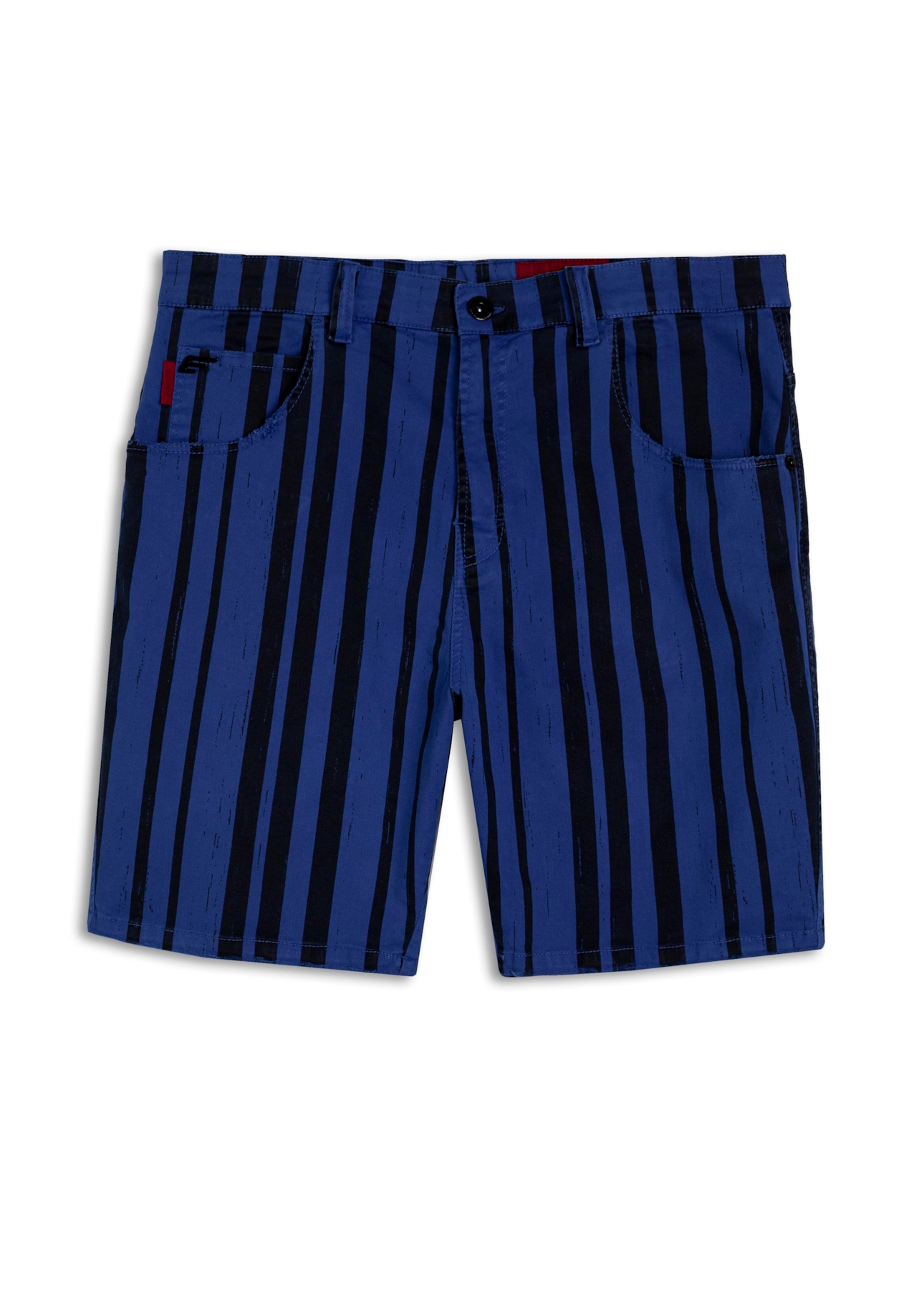 Bermuda Color x Fit Brush Stripes Urban Royal