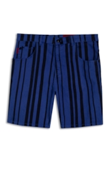 Bermuda Color x Fit Brush Stripes Urban Royal
