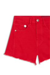 Bermuda Color x Fit Ii (Boyish) Deslocado Vermelho Vivo