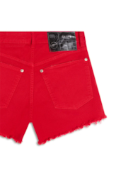 Bermuda Color x Fit Ii (Boyish) Deslocado Vermelho Vivo