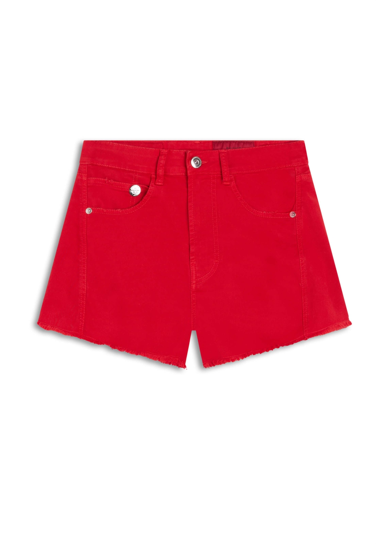 Bermuda Color x Fit Ii (Boyish) Deslocado Vermelho Vivo