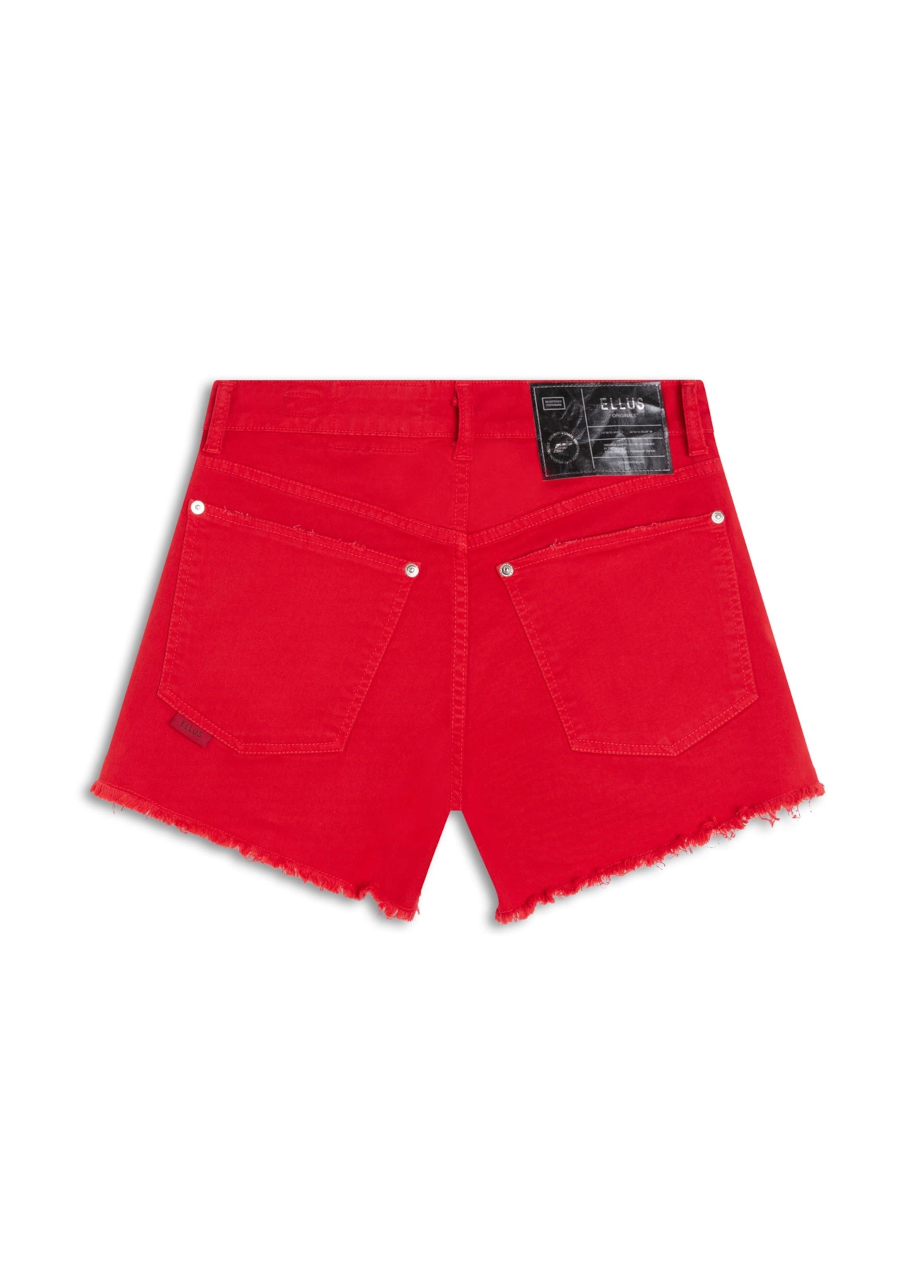 Bermuda Color x Fit Ii (Boyish) Deslocado Vermelho Vivo