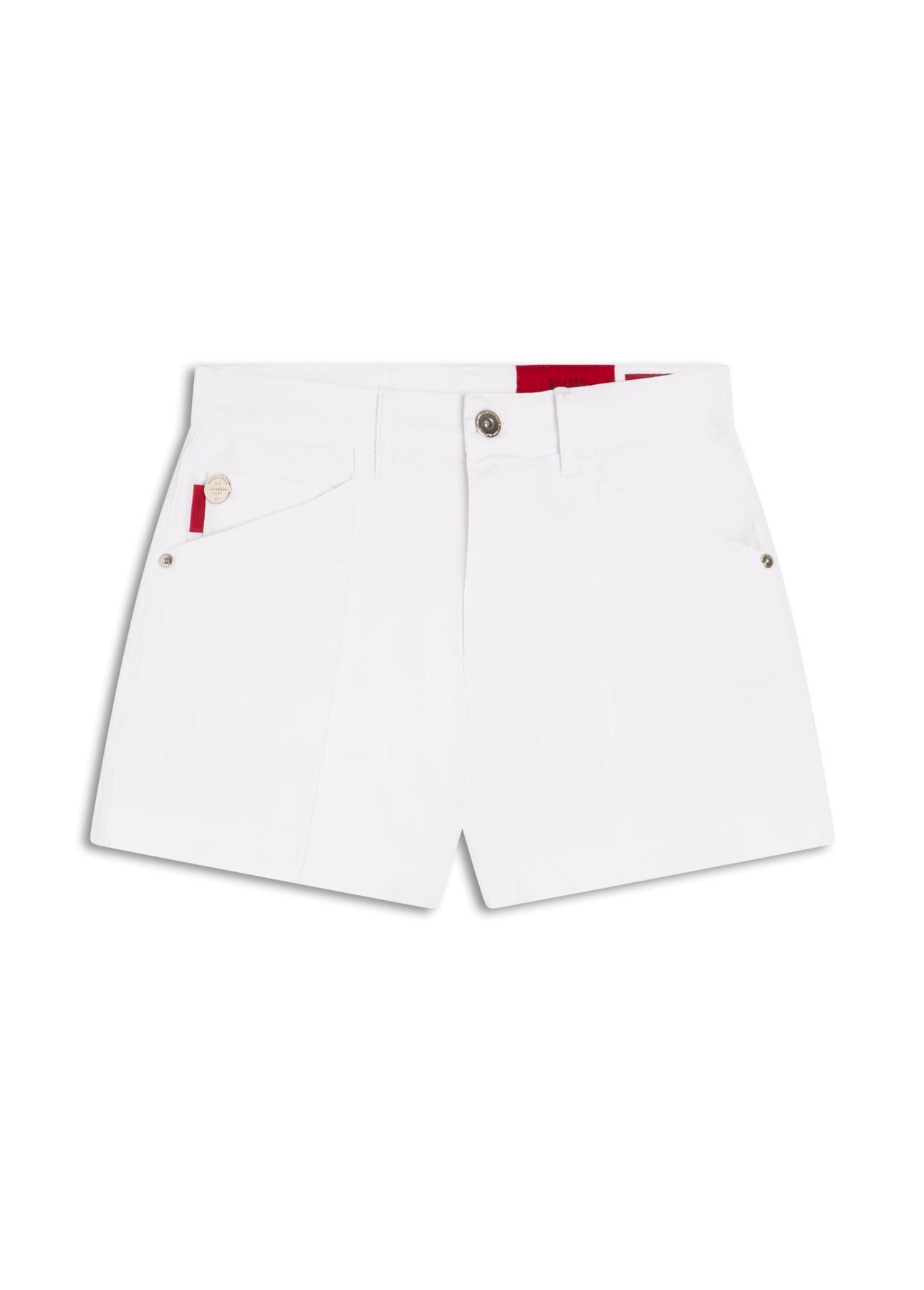 Bermuda Color x Fit Ii (Boyish) Recorte Branco