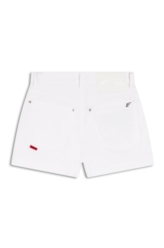 Bermuda Color x Fit Ii (Boyish) Recorte Branco