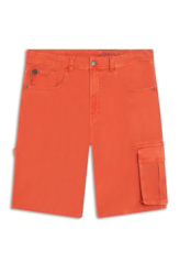Bermuda Cotton Sarja Diagonal Rock Laranja