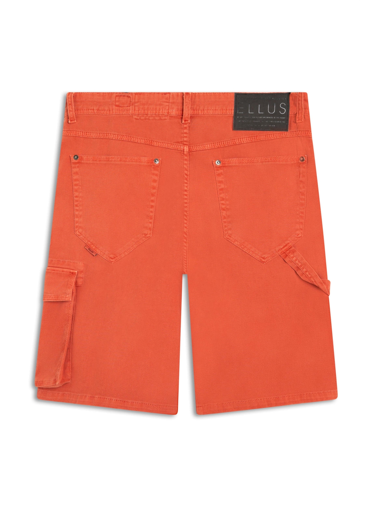 Bermuda Cotton Sarja Diagonal Rock Laranja