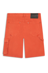 Bermuda Cotton Sarja Diagonal Rock Laranja