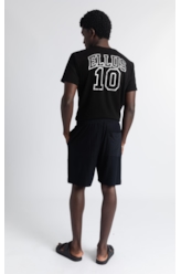 Bermuda Cotton Texture Ellus Classic Preto