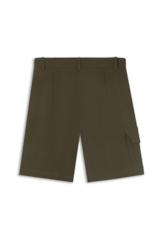 Bermuda Crepe Way Faca Skate Musgo