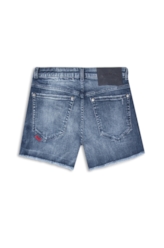 Bermuda Dark Forest Elastic Evase 5 Pockets Lav.  Escuro C/ Foan