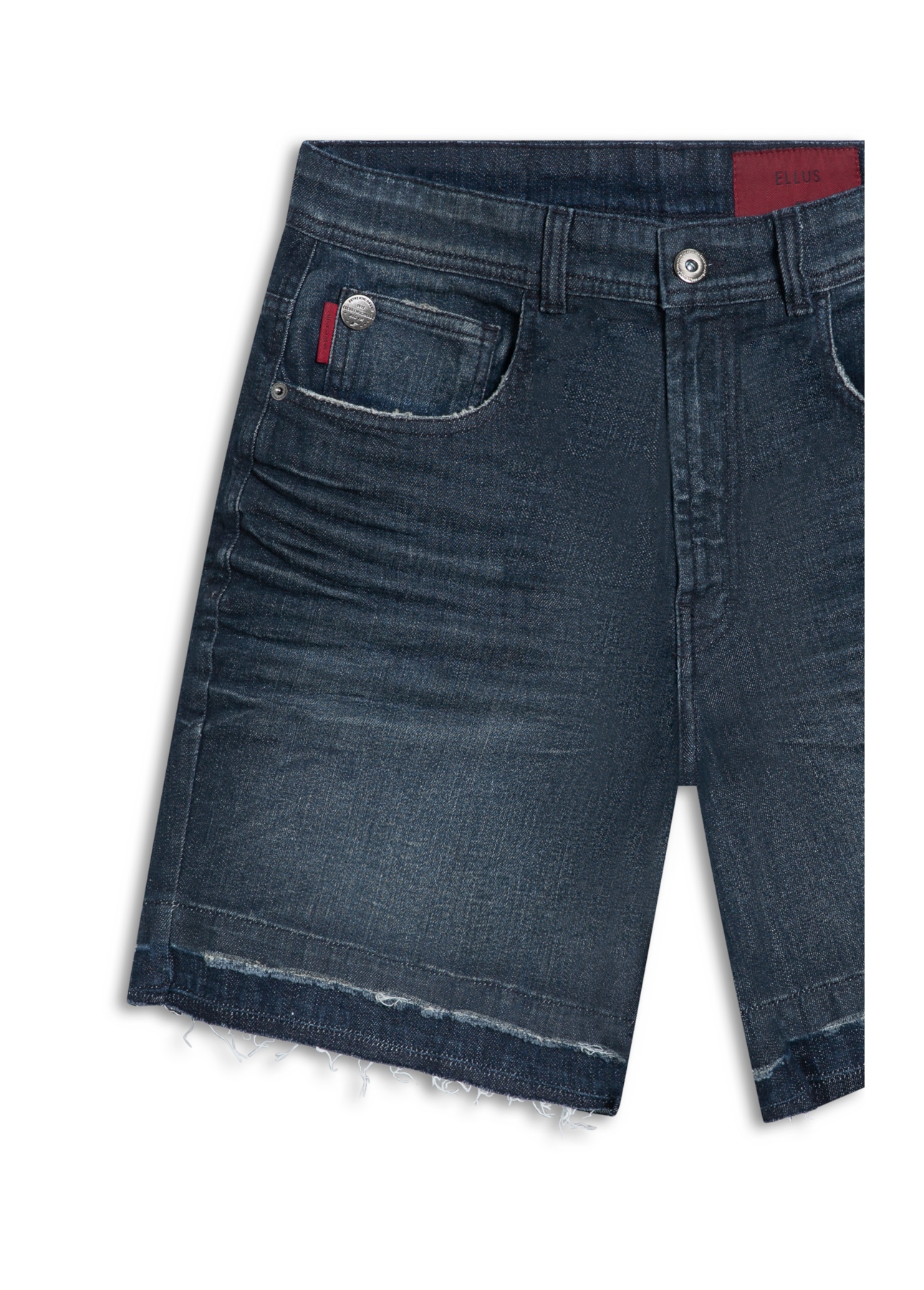 Bermuda Dark Forest Elastic Hawaii 5 Pockest Lav.Escuro C/ 3d+jato