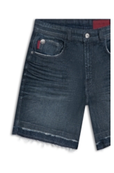 Bermuda Dark Forest Elastic Hawaii 5 Pockest Lav.Escuro C/ 3d+jato