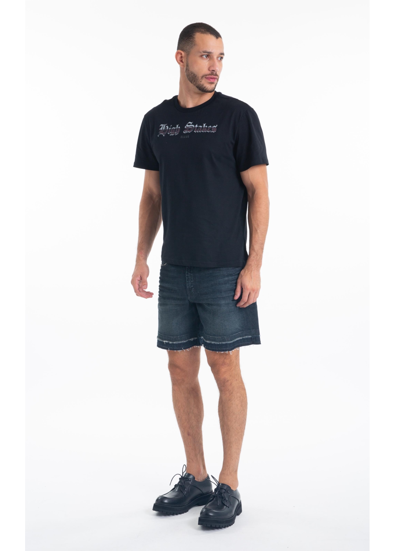 Bermuda Dark Forest Elastic Hawaii 5 Pockest Lav.Escuro C/ 3d+jato