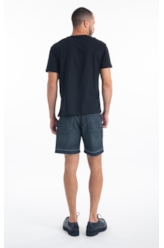 Bermuda Dark Forest Elastic Hawaii 5 Pockest Lav.Escuro C/ 3d+jato