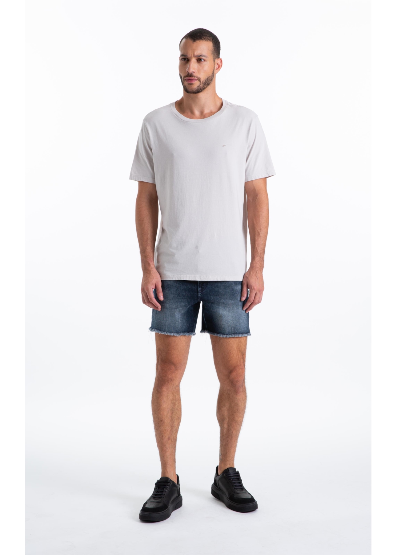 Bermuda Dark Forest Elastic Hawaii Contraste Lav. Escuro C/ Rede