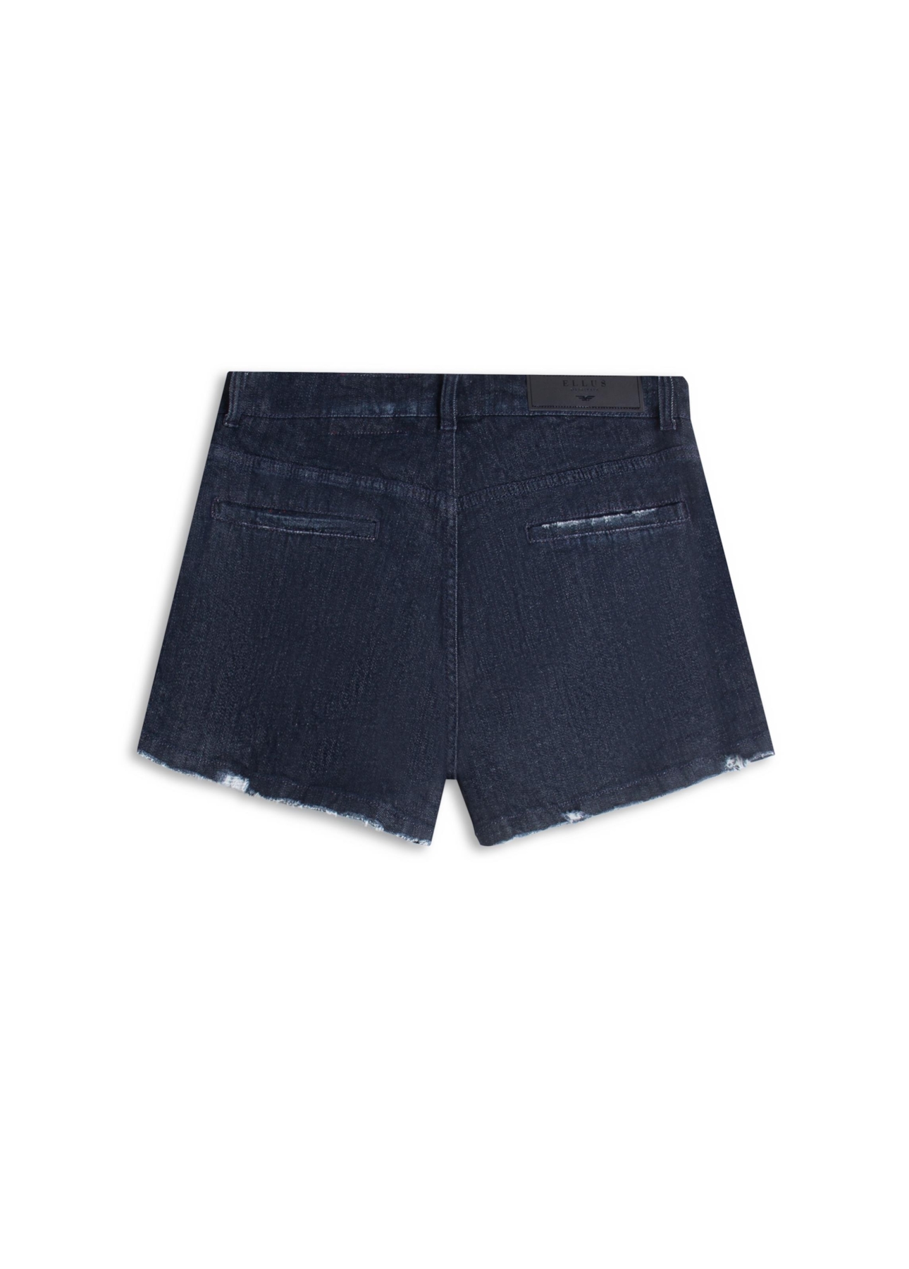 Bermuda Dark Forest Elastic (Preppy) b Faca Lav. Escuro C/ Craqulado