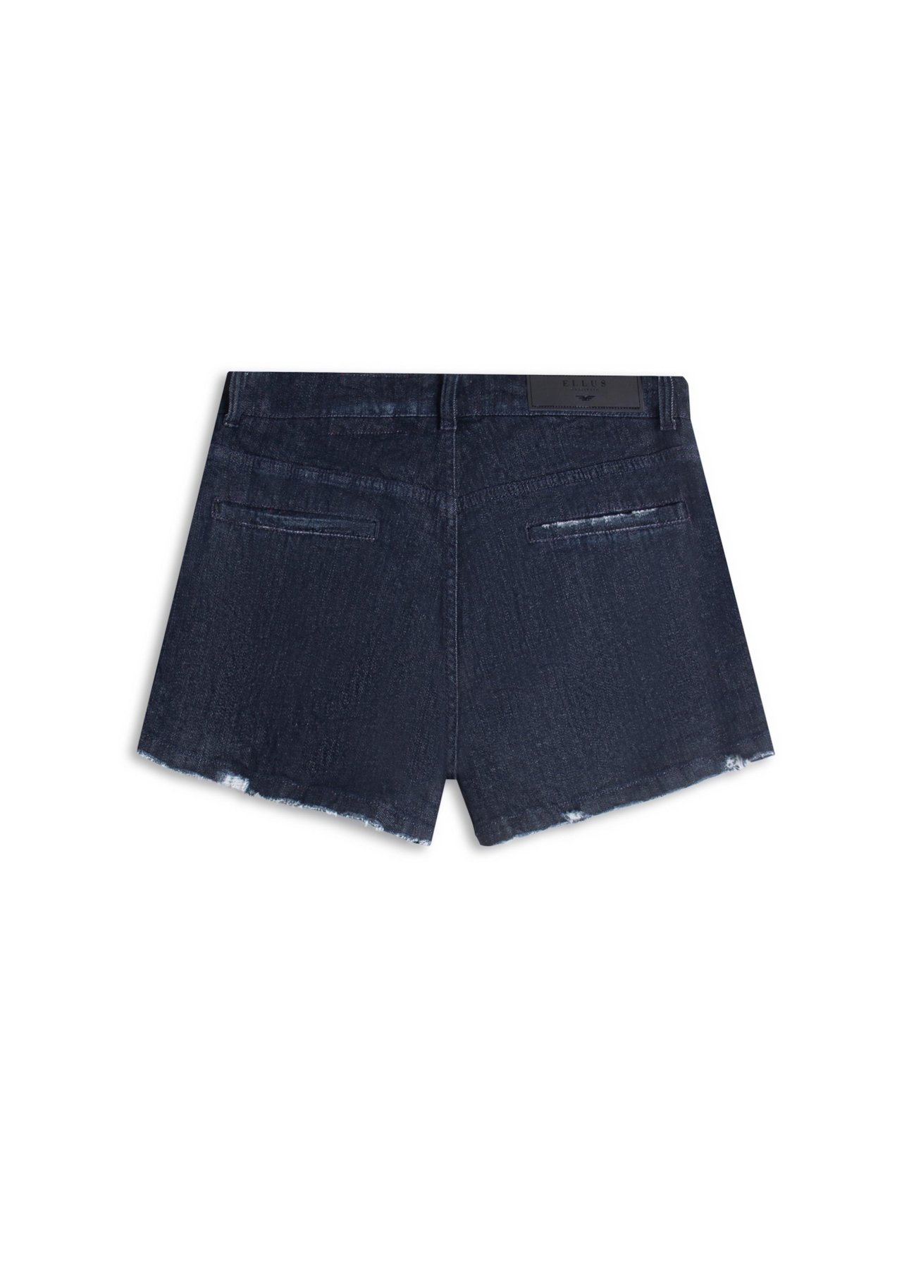 Bermuda Dark Forest Elastic (Preppy) b Faca Lav. Escuro C/ Craqulado