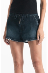 Bermuda Dark Forest Elastic (Preppy) b Faca Lav. Escuro C/ Craqulado