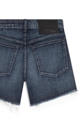 Bermuda Dark Indigo Elastic H. Lola Escuro C/ Grampos