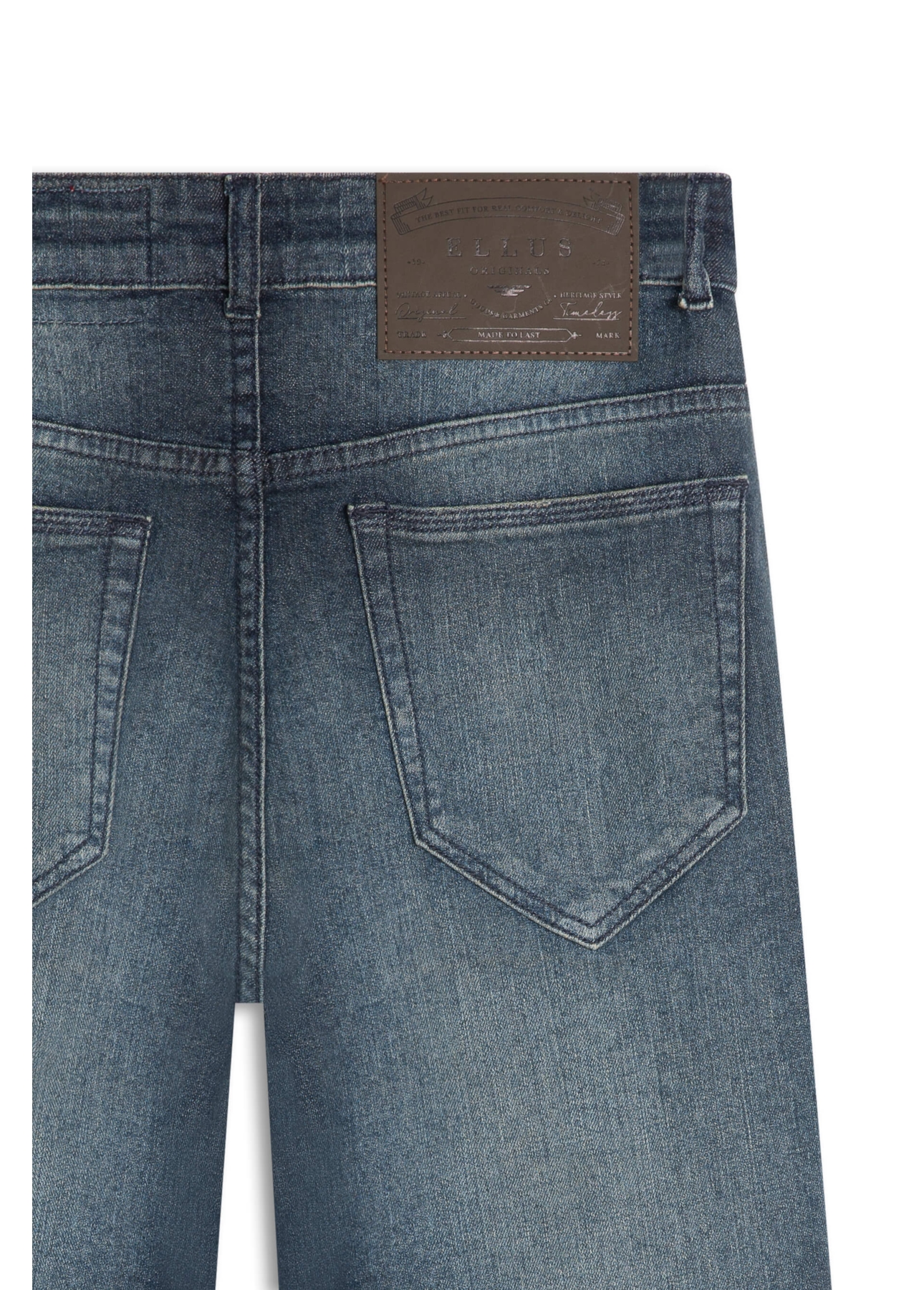 Bermuda Dark Indigo Elastic Lav. Escuro Ii