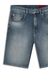 Bermuda Dark Indigo Elastic Lav. Medio Iii