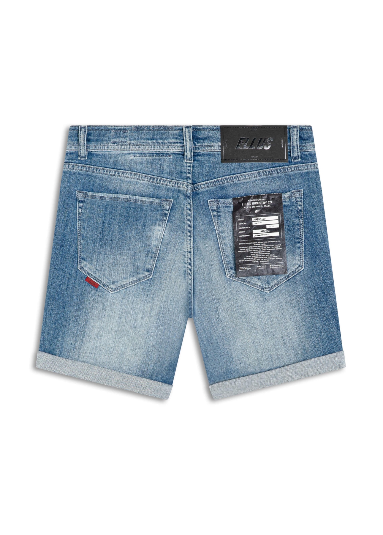 Bermuda Dark Sea Elastic Classic Preppy Claro C/ Used