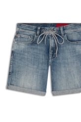 Bermuda Dark Sea Elastic Classic Preppy Lav.Claro C/ Tie Dye