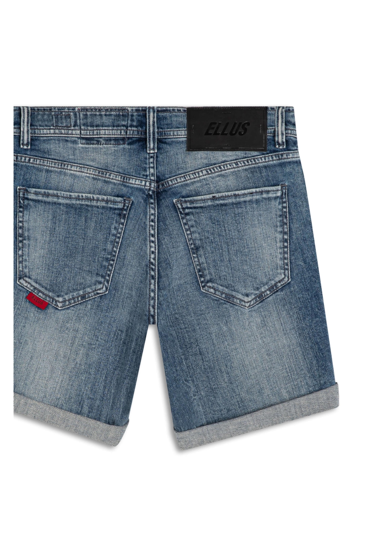Bermuda Dark Sea Elastic Classic Preppy Lav.Claro C/ Tie Dye