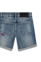 Bermuda Dark Sea Elastic Classic Preppy Lav.Claro C/ Tie Dye