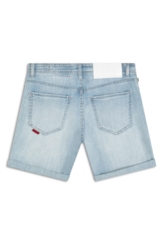Bermuda Dark Sea Elastic Classic Preppy Lav.Claro C/ Used