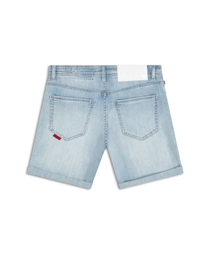 Bermuda Dark Sea Elastic Classic Preppy Lav.Claro C/ Used