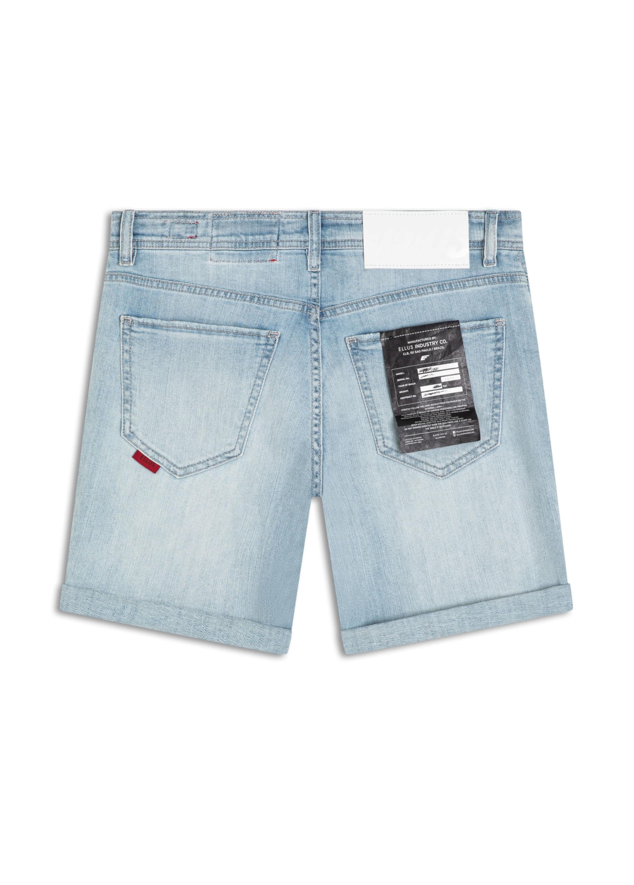 Bermuda Dark Sea Elastic Classic Preppy Lav.Claro C/ Used