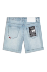 Bermuda Dark Sea Elastic Classic Preppy Lav.Claro C/ Used